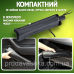 Сонцезахисна парасолька 140х80см на лобове скло для авто автомобільний щільний зонтик від сонця спеки з чохлом