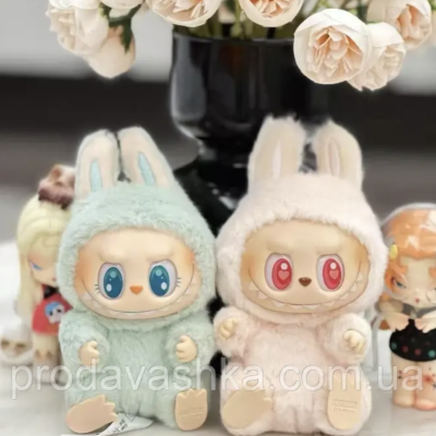 М'яка іграшка Лабубу Монстри 15см Pop Mart Labubu Art The Monsters плюшевий брелок-сюрприз на рюкзак
