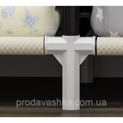 Тканинна шафа для одягу на 3 секції Сірий тканинний органайзер