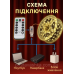 Новорічна світлодіодна гірлянда Крапля роси 100м 1000led від ЮСБ з пультом нитка провод зелений для прикрашання ялинки Золото