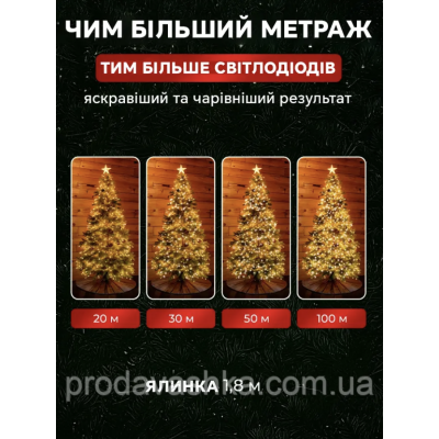 Новорічна світлодіодна гірлянда мішура Крапля роси 20м 600led від мережі з пультом Хвойна лапа нитка біла провід для ялинки Золото Новорічна світлодіодна гірлянда мішура Крапля роси 20м 600led від мережі з пультом Хвойна лапа нитка біла провід для ялинки Золото