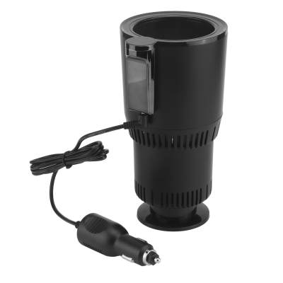 Автомобільний підстаканник з охолодженням та підігрівом тримач напоїв пляшки смарт термокружка для авто від прикурювача Фіолетовий