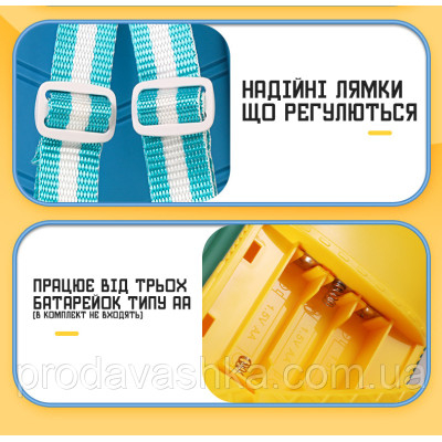 Дитяча електронна скарбничка сейф-рюкзак Космонавт з кодовим замком, вібдитком пальця, купюроприймач для паперових грошей монет Синій