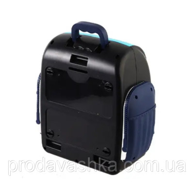 Дитяча електронна скарбничка сейф-рюкзак Месники з кодовим замком вібдитком пальця купюроприймач для паперових грошей монет Синя Дитяча електронна скарбничка сейф-рюкзак Месники з кодовим замком вібдитком пальця купюроприймач для паперових грошей монет Синя