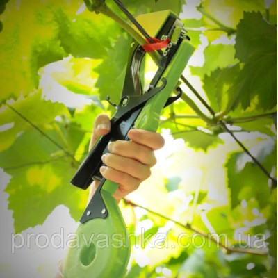 Садовий степлер для підв'язування рослин підв'язувальний інструмент тапенер пістолет для винограду квітів овочів 1 стрічка