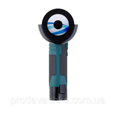 Акумуляторна міні болгарка УШМ 2 АКБ 12V і два абразивні диски Кутова шліфувальна машина турбінка електрична в кейсі