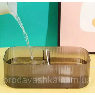 Автоматичний фонтан-годівниця 2 в 1 для домашніх тварин напувалка миска для корму та води живлення ЮСБ для котів та собак