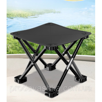 Складаний туристичний стілець 33х33см 120кг для риболовлі пікніка подорожей розкладний похідний рибальський стільчик з чохлом