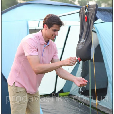 Туристичний переносний похідний душ Camp Shower 20л літній портативний для походу кемпінгу саду та дачі