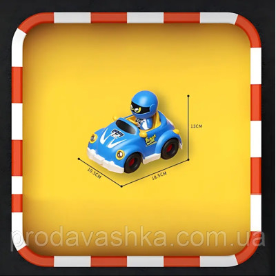 Дитячий набір 2 картинг машинки на радіокеруванні іграшкові ігрові автомобілі з пультом керування катапультування звук світло